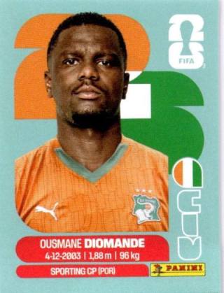 Ousmane Diomande – FIFA World Cup 2026 - Standard Edition, Nr. CIV9
