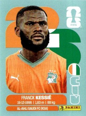 Franck Kessié – FIFA World Cup 2026 - Standard Edition, Nr. CIV10