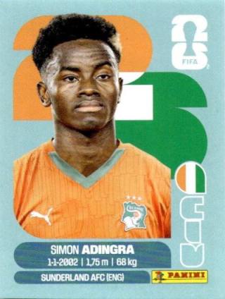 Simon Adingra – FIFA World Cup 2026 - Standard Edition, Nr. CIV17