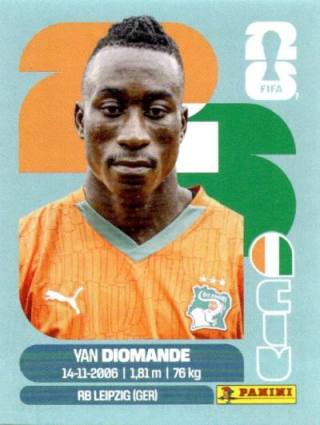 Yan Diomande – FIFA World Cup 2026 - Standard Edition, Nr. CIV18