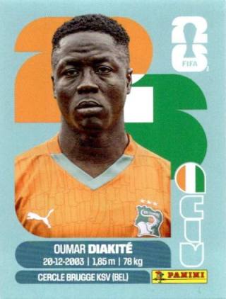 Oumar Diakité – FIFA World Cup 2026 - Standard Edition, Nr. CIV20