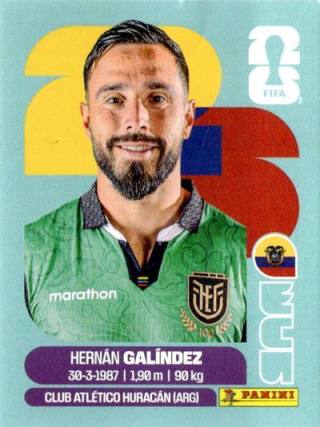Hernán Galíndez – FIFA World Cup 2026 - Standard Edition, Nr. ECU2
