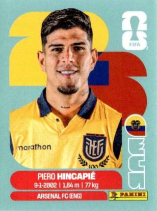 Piero Hincapié – FIFA World Cup 2026 - Standard Edition, Nr. ECU4