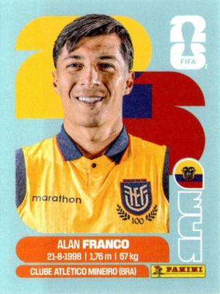 Alan Franco Palma – FIFA World Cup 2026 - Standard Edition, Nr. ECU10