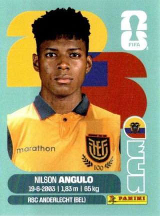 Nilson Angulo – FIFA World Cup 2026 - Standard Edition, Nr. ECU17