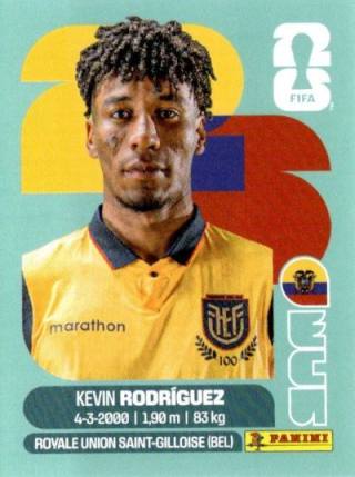 Kevin Rodríguez – FIFA World Cup 2026 - Standard Edition, Nr. ECU19