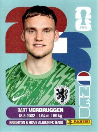 Bart Verbruggen – FIFA World Cup 2026 - Standard Edition, Nr. NED2