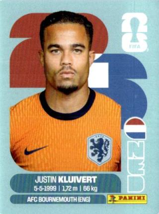 Justin Kluivert – FIFA World Cup 2026 - Standard Edition, Nr. NED16