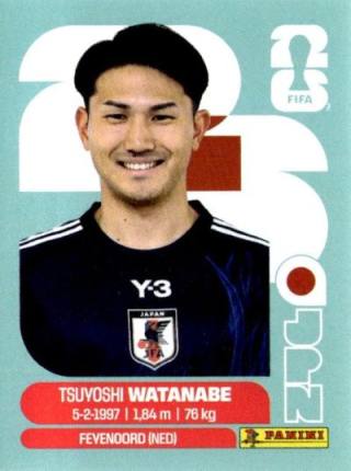 Tsuyoshi Watanabe – Copa Mundial de la FIFA 2026 - Edición Estándar, n.º JPN7