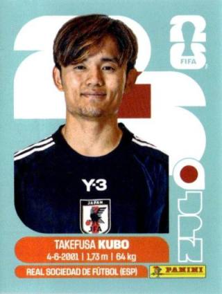 Takefusa Kubo – FIFA World Cup 2026 - Standard Edition, Nr. JPN12