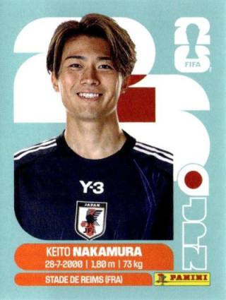Keito Nakamura – FIFA World Cup 2026 - Standard Edition, Nr. JPN15