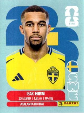 Isak Hien – FIFA World Cup 2026 - Standard Edition, Nr. SWE3