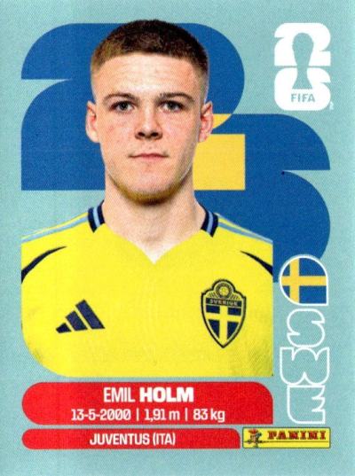 Emil Holm – FIFA World Cup 2026 - Standard Edition, nr. SWE5