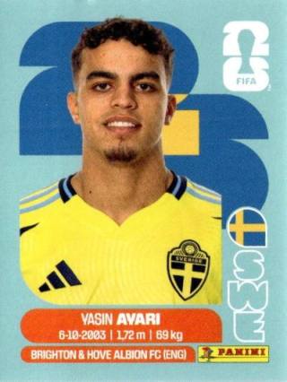 Yasin Ayari – FIFA World Cup 2026 - Standard Edition, Nr. SWE11