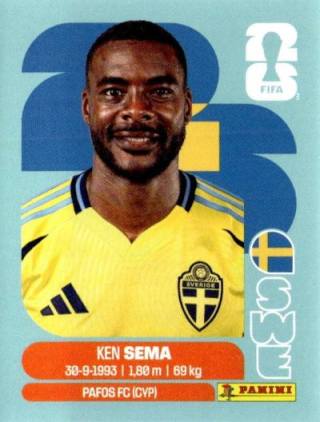 Ken Sema – FIFA World Cup 2026 - Standard Edition, Nr. SWE15