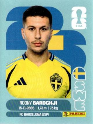 Roony Bardghji – FIFA World Cup 2026 - Standard Edition, Nr. SWE16