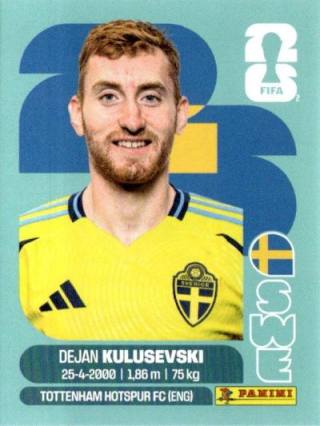 Dejan Kulusevski – FIFA World Cup 2026 - Standard Edition, Nr. SWE17