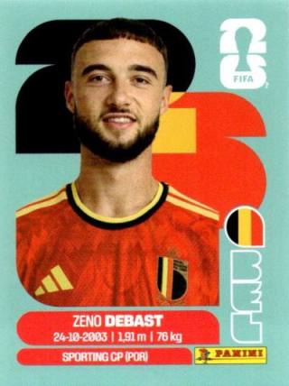 Zeno Debast – FIFA World Cup 2026 - Standard Edition, Nr. BEL5