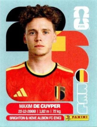 Maxim De Cuyper – FIFA World Cup 2026 - Standard Edition, Nr. BEL7
