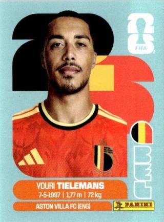 Youri Tielemans – FIFA World Cup 2026 - Standard Edition, Nr. BEL9