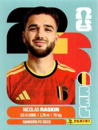 Nicolas Raskin – FIFA World Cup 2026 - Standard Edition, Nr. BEL11