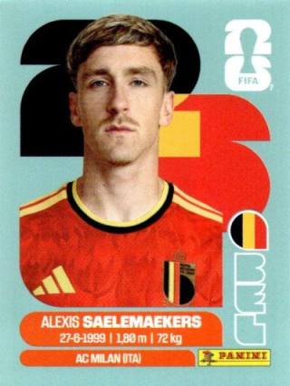 Alexis Saelemaekers – FIFA World Cup 2026 - Standard Edition, Nr. BEL12