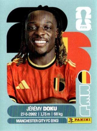 Jérémy Doku – FIFA World Cup 2026 - Standard Edition, Nr. BEL16