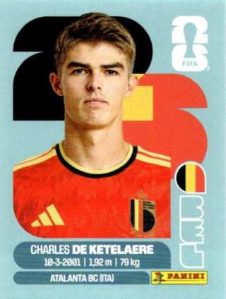 Charles De Ketelaere – FIFA World Cup 2026 - Standard Edition, Nr. BEL17