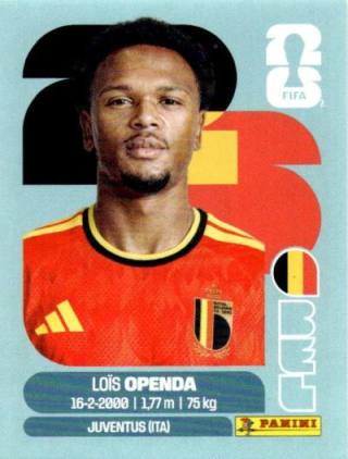 Loïs Openda – FIFA World Cup 2026 - Standard Edition, Nr. BEL19