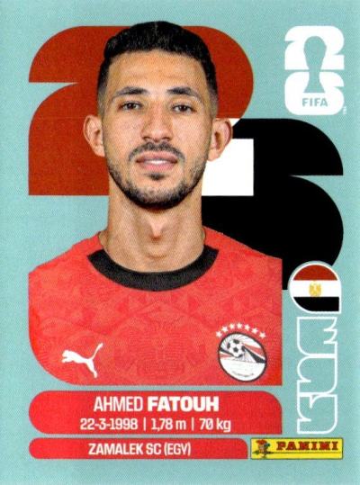 Ahmed El Fatouh – FIFA World Cup 2026 - Standard Edition, nr. EGY9