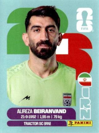 Alireza Beiranvand – FIFA World Cup 2026 - Standard Edition, Nr. IRN2