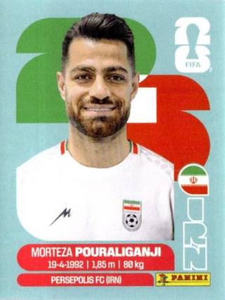 Morteza Pouraliganji – FIFA World Cup 2026 - Standard Edition, Nr. IRN3