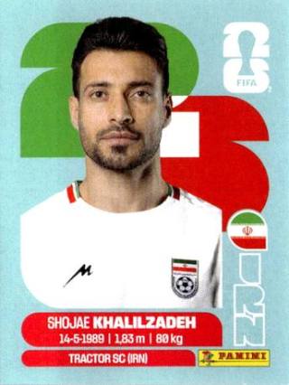 Shoja' Khalilzadeh – FIFA World Cup 2026 - Standard Edition, Nr. IRN6