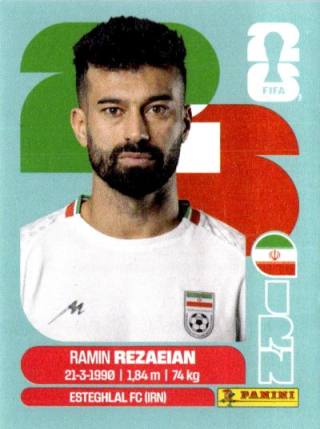 Ramin Rızayiyan – FIFA World Cup 2026 - Standard Edition, Nr. IRN7