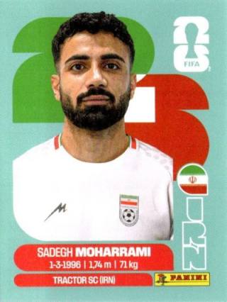 Sadegh Moharrami – FIFA World Cup 2026 - Standard Edition, Nr. IRN9