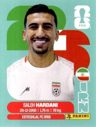 Saleh Hardani – FIFA World Cup 2026 - Standard Edition, nr IRN10