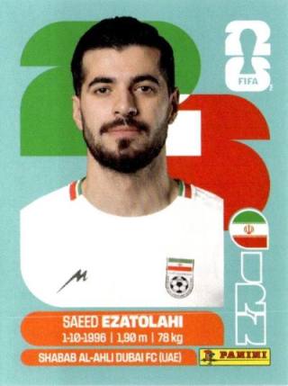 Saeid Ezzatollahi – FIFA World Cup 2026 - Standard Edition, Nr. IRN11