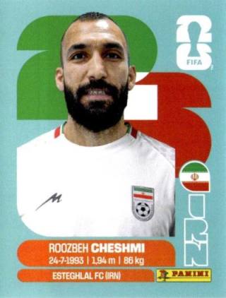 Rouzbeh Cheshmi – FIFA World Cup 2026 - Standard Edition, Nr. IRN15