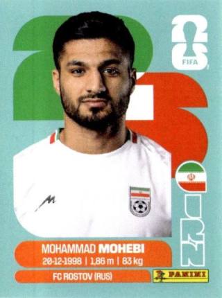 Mohammad Mohebi – FIFA World Cup 2026 - Standard Edition, Nr. IRN16