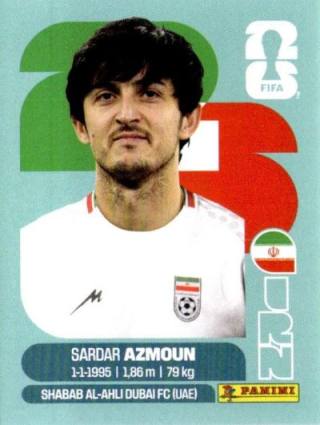 Sardar Azmoun – FIFA World Cup 2026 - Standard Edition, Nr. IRN17