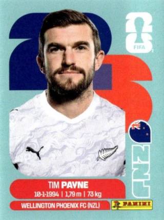 Tim Payne – FIFA World Cup 2026 - Standard Edition, Nr. NZL6