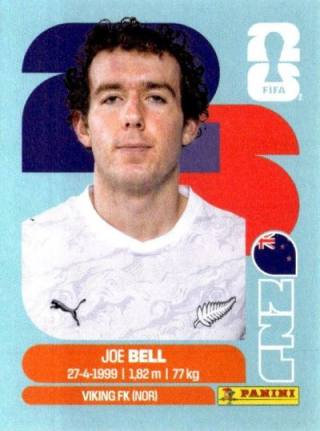 Joe Bell – FIFA World Cup 2026 - Standard Edition, Nr. NZL10