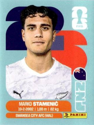 Marko Stamenic – FIFA World Cup 2026 - Standard Edition, Nr. NZL15