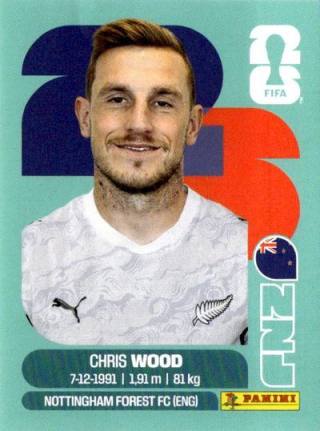 Chris Wood – FIFA World Cup 2026 - Standard Edition, Nr. NZL17