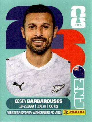 Kosta Barbarouses – FIFA World Cup 2026 - Standard Edition, Nr. NZL20