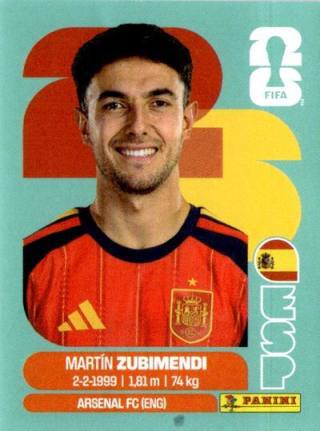 Martín Zubimendi – FIFA World Cup 2026 - Standard Edition, Nr. ESP9