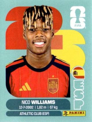 Nico Williams – FIFA World Cup 2026 - Standard Edition, Nr. ESP17