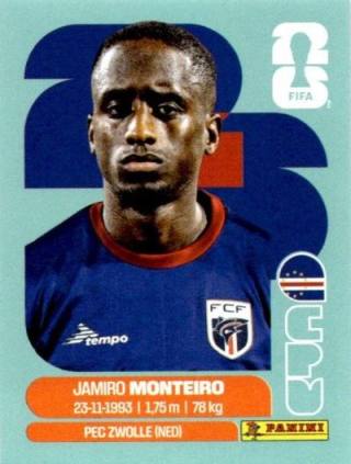 Jamiro Monteiro – FIFA World Cup 2026 - Standard Edition, Nr. CPV12