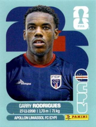 Garry Mendes Rodrigues – FIFA World Cup 2026 - Standard Edition, Nr. CPV15
