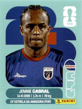 Jovane Cabral – FIFA World Cup 2026 - Standard Edition, Nr. CPV16